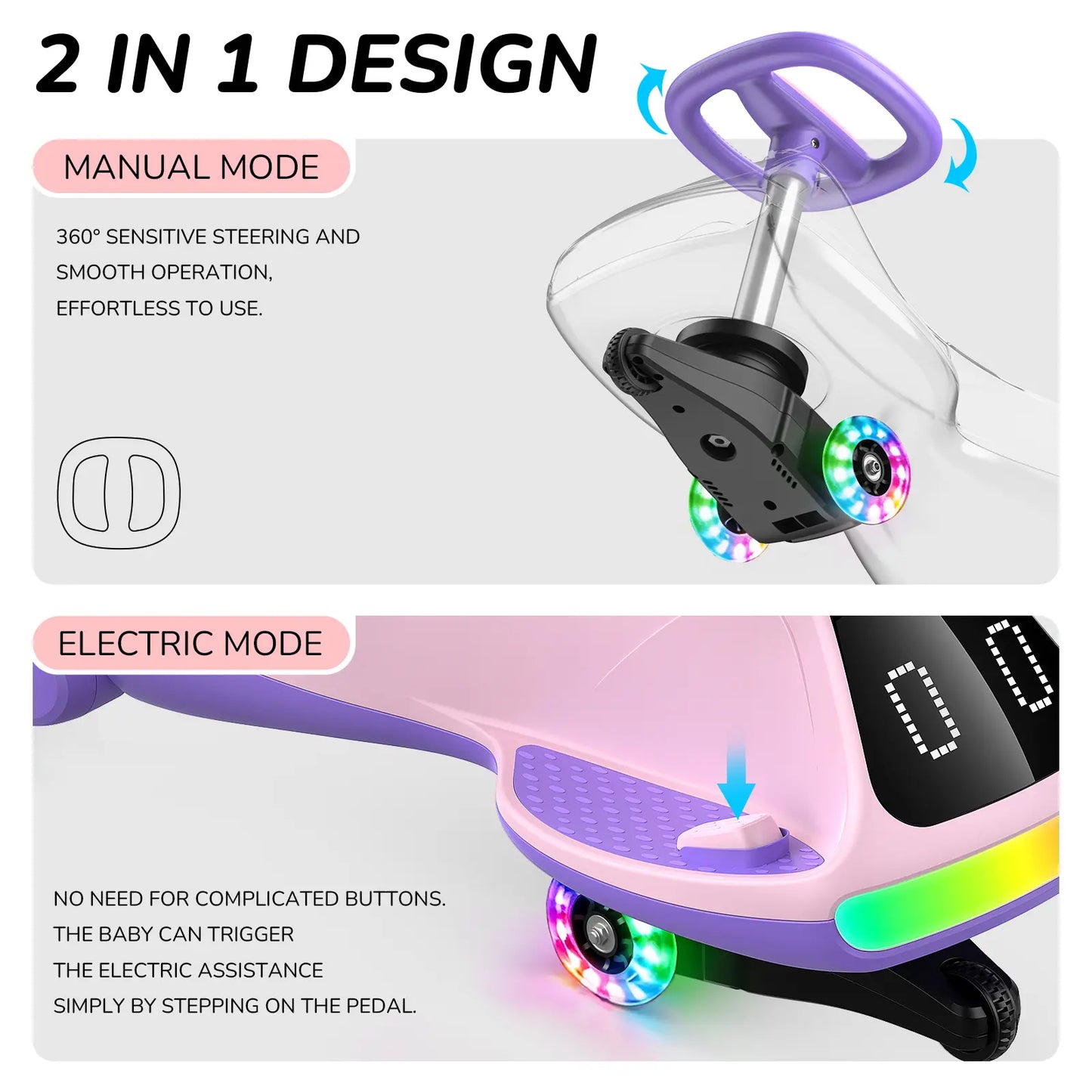 Ultimate Smart Twist Ride Cruiser