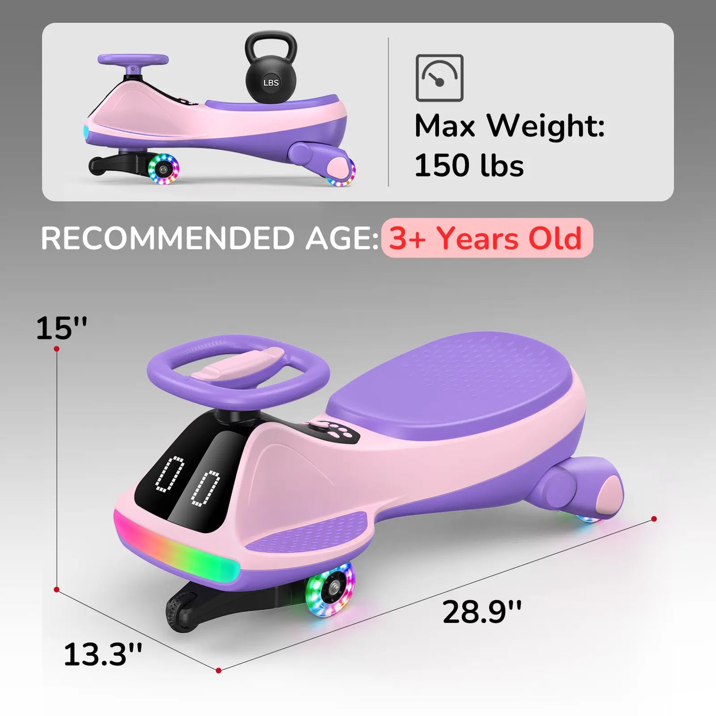 Ultimate Smart Twist Ride Cruiser